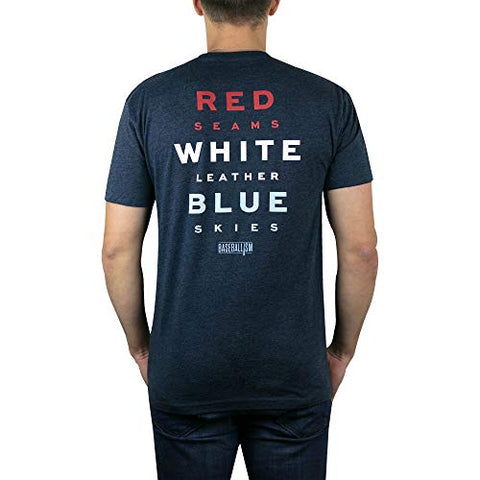 Baseballism Home Team - Red, White and Blue